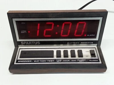 Reloj despertador eléctrico Sony vintage modelo 1140 Foto 1 de 4