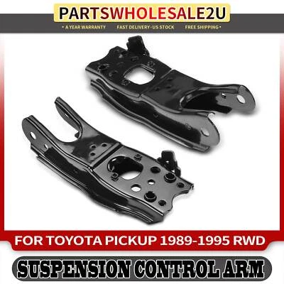 Brazo de control lateral inferior delantero 2 piezas para camioneta Toyota 1989 1990 1991 1992-1995 tracción trasera Foto 1 de 4