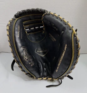 Rawlings 32 1/2" Youth Catchers Mitt R9 R9CM325BG Pro Design Black RHT Lite Toe - Bild 1 von 12