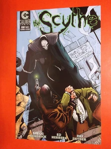THE SCYTHE # 1 - VF+ 8.5 - 1996 B&W CALIBER HORROR - Picture 1 of 3