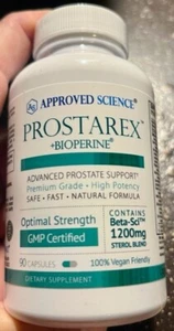 Approved Science PROSTAREX + Bioperine Advanced Prostate Support (90 Kapseln) - Bild 1 von 3