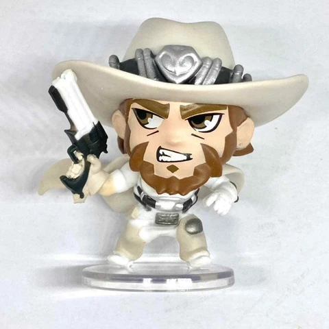 Blizzard Overwatch Cute But Deadly Series 5 White Hat McCree 3" Vinyl Figure Toy Cover