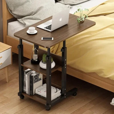 PRESENT-HOUSE1 Adjustable Removable Laptop Desk Overbed Hospital Table Sofa Side Notebook Stand