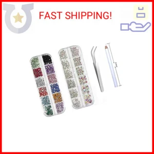 Nail Jewels, Nail Art Rhinestones , Nail Gems,Face Jewels,Nails Diamond Kits for - Picture 1 of 2
