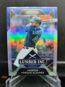 Yordan Alvarez - 2021 Prizm Silver prizm Lumber Inc. #LI10 - Houston Astros