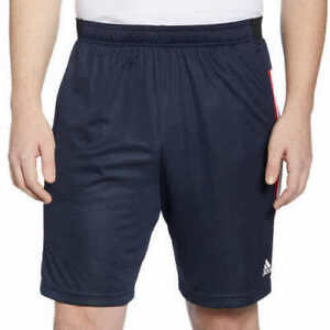 Adidas Men’s Active Shorts with Zipper Pockets 3 Stripes