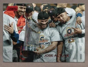 JOSE ALTUVE 2018 Stadium Club RED FOIL Parallel Card #271 Houston Astros Topps - Picture 1 of 1