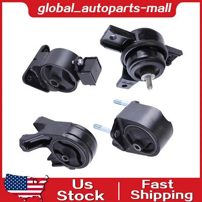 Engine Motor & Trans Mount Set 4PCS For Hyundai Santa / Kia Sorento 2.4L 3.5L - Image 1 of 4