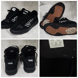 Zapatos de skate Vans Upland Contract Stitch blancos/negros para hombre 7/M u 8,5/W - Imagen 1 de 5