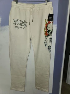 Neu mit Etikett Ed Hardy mehrfarbige Jogginghose - Herren Medium - SCHÖN! - Bild 1 von 7