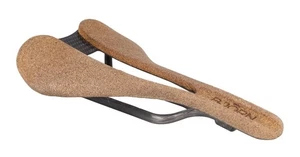 Bjorn Probka Carbon Road Bike Saddle 143mm CORK 7 x 9mm Carbon Rails Race - Picture 1 of 5