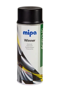 Pintura acrílica Mipa Winner spray negro mate / negro control (400 ml) - Imagen 1 de 1
