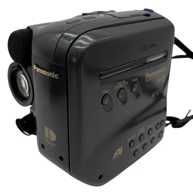 Panasonic NV-S100 VHS-C PAL Camcorder Charger RF Adapter Bag Untested - C64 O636 - Image 1 of 4