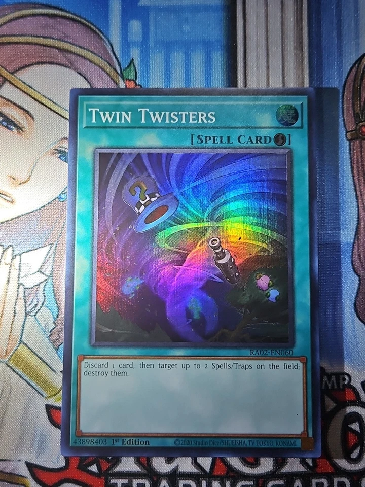Twin Twisters RA02-EN060 Super Rare 1st Edition NM  - Image 1 of 1