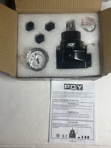 Fuel Pressure Regulator Kit 3-70PSI with AN8 Feed Port and AN6 Return Port - Picture 1 of 15