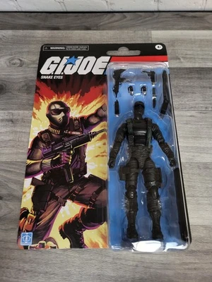 Hasbro GI Joe 6" Classified Retro Snake Eyes Figure Walmart New Sealed - Image 1 of 4