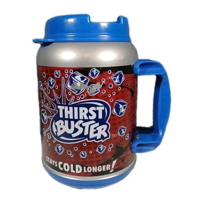Taza de viaje Thirst Buster 44 oz Dr Pepper aislada Whirley hecha en EE. UU. Foto 1 de 4
