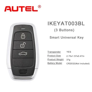 AUTEL IKEYAT003BL MAXIIM IKEY  Independent Smart Key Standard Style 3 Buttons - Picture 1 of 8
