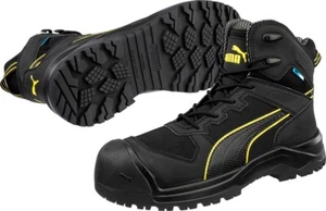 PUMA Safety Boots ROCK HD Breathable Waterproof Toe Cap Midsole Black CTX S7S - Picture 1 of 7