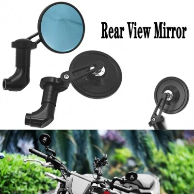 Espejo retro deportivo circular negro para BMW R12 R NINE T C400 GT X CE04 Foto 1 de 4