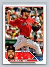 2023 Topps Rookie RC #76 Josh Winckowski Boston Red Sox Baseball Card