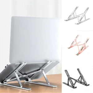 Tablet Portable Adjustable Office Support Holder Laptop Stand Folding Desktop - Picture 1 of 11