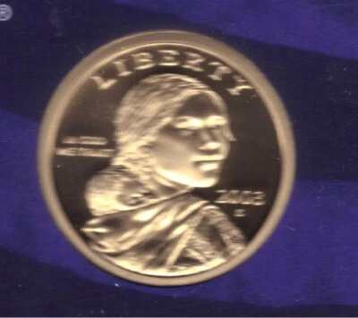 2003-S DÓLAR NATIVO AMERICANO/SACAGAWEA PROVA - Imagem 1 de 2