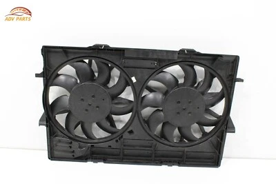 2015-24 PORSCHE MACAN RADIADOR REFRIGERACIÓN DOBLE VENTILADOR MOTORES CON CUBIERTA OEM Foto 1 de 4