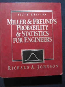 Miller and Freund's Probability and Statistics for Engineers [Hardcover] Richa.. - Picture 1 of 12