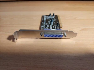 Manhattan PI2009865X2A LPT-Port PCI PC Computer Controller Card - Bild 1 von 3