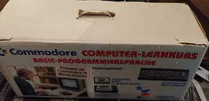Commodore C 16 1985 Curso de aprendizaje de ordenador (C16 + 1531 + Libros + Cinta) completo - Imagen 1 de 19