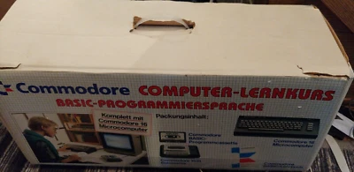 Commodore C 16 1985 Computer-Lernkurs (C16 + 1531 + Bücher + Tape) komplett - Bild 1 von 4