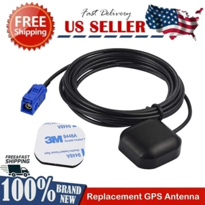2010-2020 Ford Mustang GPS Navigation Antenna Replacement Car Radio Fakra C Blue - Image 1 of 4