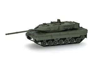 Herpa 746182 Carro Armato Leopard 2A7 Bundeswehr Non Decorato HO 1:87 NUOVO - Foto 1 di 1