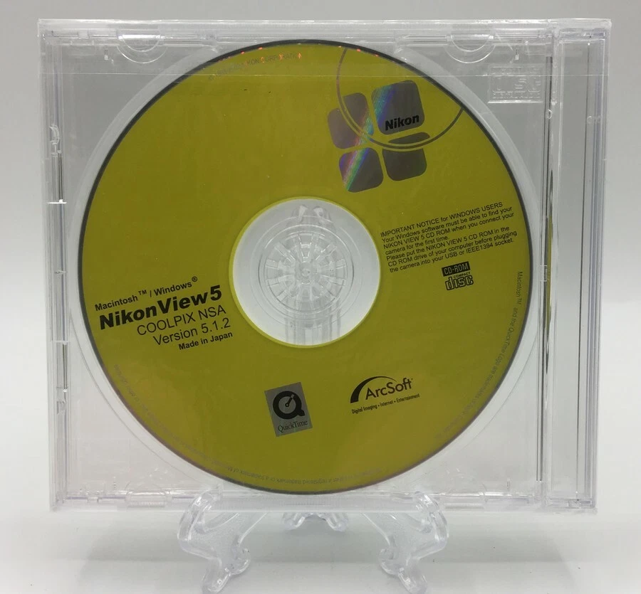 Nikon View 5.1.2 for Windows & Mac for Coolpix Digital Cameras - Image 1 of 1