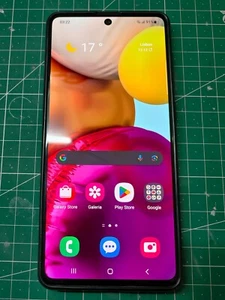 Samsung Galaxy A71 SM-A715F/DS - 128GB - Prism Crush Black (Unlocked) (Dual SIM) - Afbeelding 1 van 7