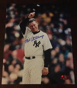 MEL STOTTLEMYRE SIGNED AUTOGRAPH 8X10 PHOTO MAB COA NEW YORK YANKEES - Picture 1 of 5