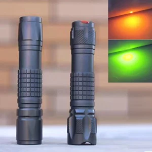 2pcs 589nm/593nm+555nm/561nm tragbares Lasermodul Signallicht 593T-10 & 555T-20 - Picture 1 of 12