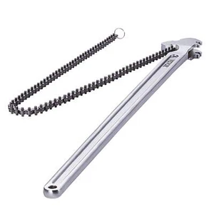 Chain Pipe Wrench 48 Inch Reversible for 13.4" Diameter Pipe Heavy Duty CRV Jaw - Picture 1 of 12