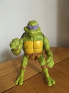 Teenage Mutant Ninja Turtle Leonardo 4" Figure By 2005 McDonald's Happy Meal VGC - Picture 1 of 7