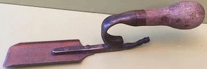 WROUGHT IRON BRONZE WOOD WROUGHT IRON BASE HORSESHOE - Picture 1 of 9
