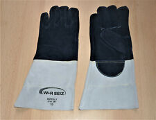 W+R SEIZ Leder Handschuhe Gr.10 Büffel 2 Schnittschutz mit Kevlar 2741 341
