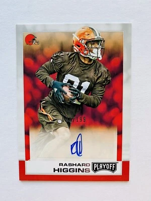 2014 Playoff RASHARD HIGGINS RC AUTO /299 - Image 1 of 4
