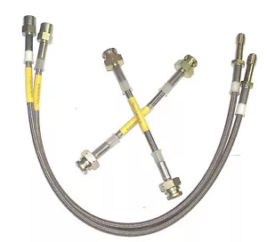 Stahlflexbremsleitungssatz Goodridge mit TÜV für Seat Ibiza GT, TDI 90-96 - Bild 1 von 1