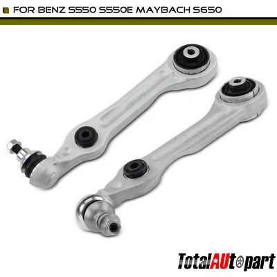 Braço de controle 2 peças para Mercedes-Benz S550 S550e Maybach S650 dianteiro inferior traseiro - Imagem 1 de 4