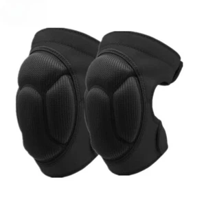 1Pair Thickening Football Volleyball Sports Knee EVA Pads Silicone Non-slip Pads - Picture 1 of 21