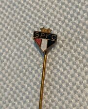 Vintage Enamel Sao Paulo Futebol Clube SOCCER Pin Badge (Code FS)