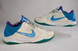 Nike Zoom Kobe V 5 Draft Day Schuhe 386429-100 weiß blau lila Herren Größe 10,5 - Bild 1 von 6