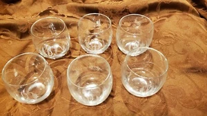 Stielloses Weinglas mit B Initial Art Deco Stil - Bild 1 von 3