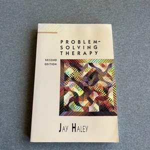 Problem-Solving Therapy Signed by Haley, Jay Paperback - Imagen 1 de 15